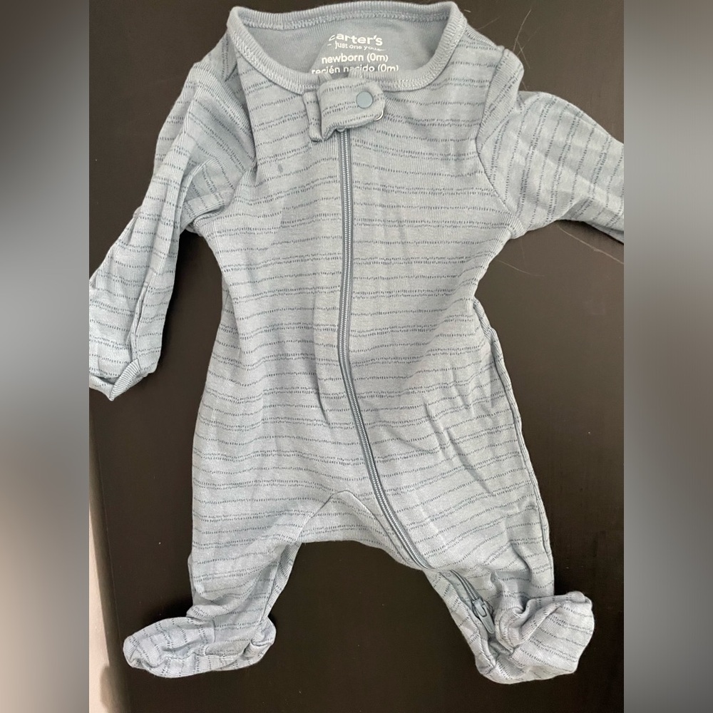 Carter’s baby boy newborn pajamas